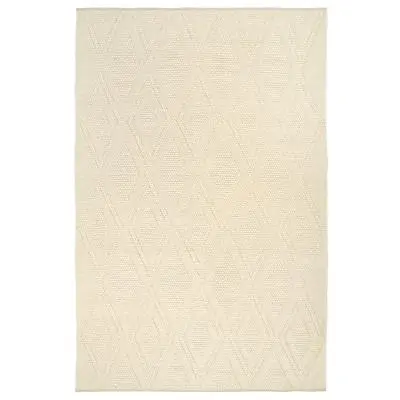 Ковер из шерсти и переработанного хлопка shillong из коллекции ethnic, 160х230см