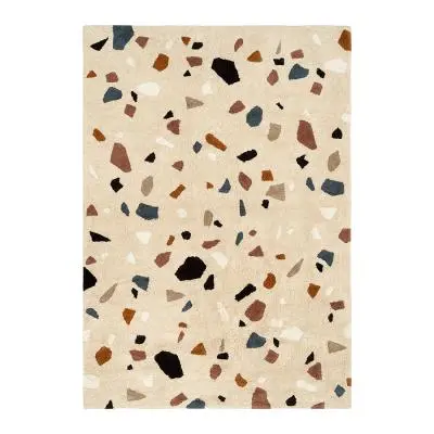 Ковер из хлопка terrazzo poetry из коллекции ethnic, 160х230 см