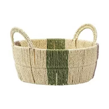 Корзина плетеная круглая bodhran nature из коллекции ethnic, размер l