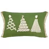 Подушка декоративная с аппликацией christmas tree из коллекции new year essential, 30х50см