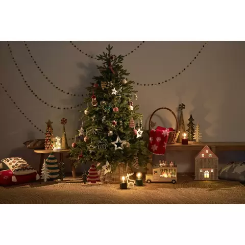 Декор новогодний с подсветкой festive truck из коллекции new year essential