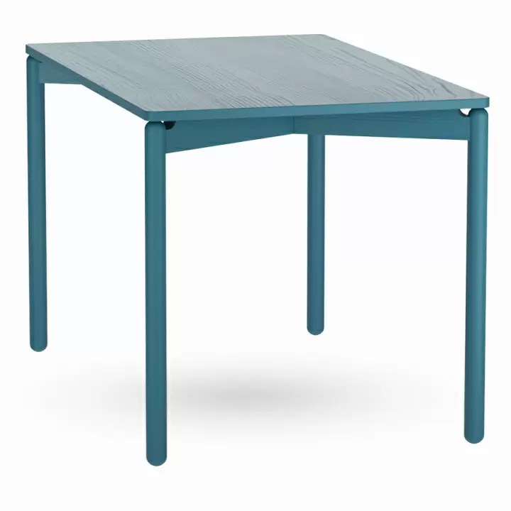 Стол обеденный saga, 75х120 см, сине-зеленый