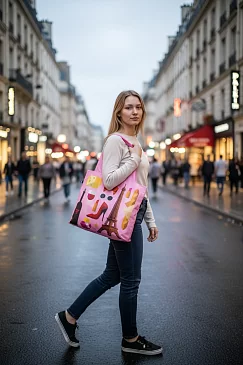 Складная сумка LOQI HEY Paris