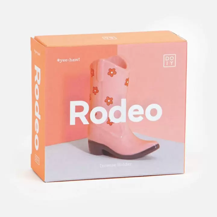 Подставка для благовоний rodeo, 9,5 см, розовая