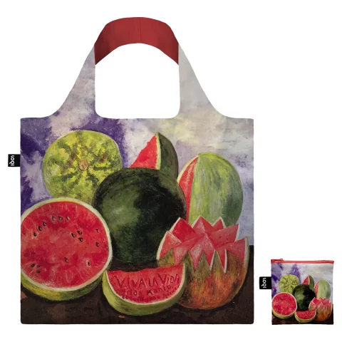 Складная сумка LOQI FRIDA KAHLO Viva la Vida, Watermelons