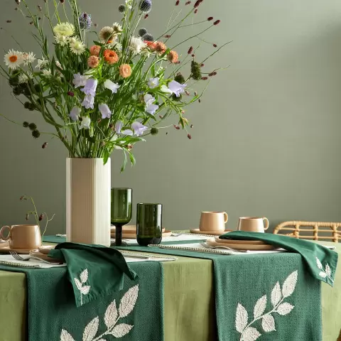 Дорожка на стол garden harmony из коллекции ethnic, 45х150 см