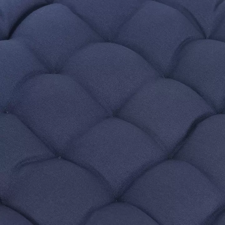 Подушка на стул из хлопка темно-синего цвета из коллекции essential, 40х40 см