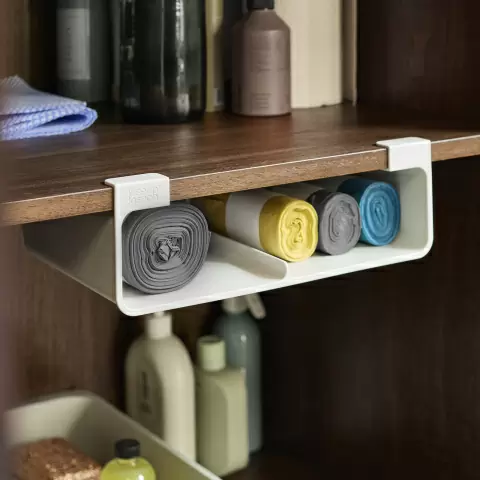Органайзер для пленки, фольги и пакетов Joseph Joseph CupboardStore, светло-серый