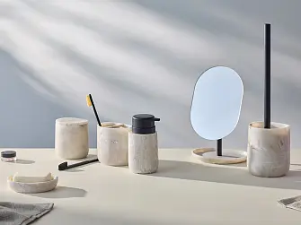 Банка для хранения Каньон, бежевая