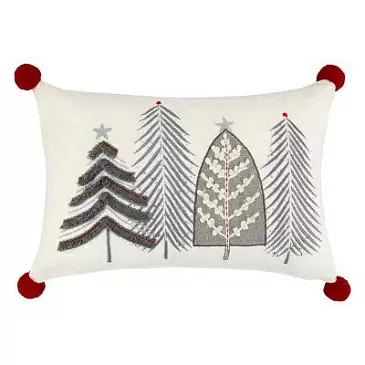 Чехол на подушку enchanted pines из коллекции new year essential