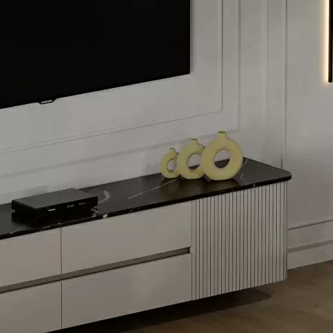 Ваза Bergenson Bjorn Rund, 14,3 см, песочная
