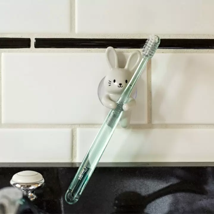 Держатель для зубной щетки подвесной Kikkerland Rabbit