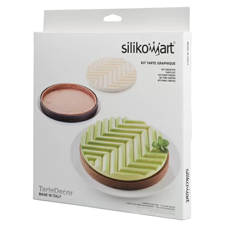 Набор для приготовления пирогов Silikomart Tarte Grafique