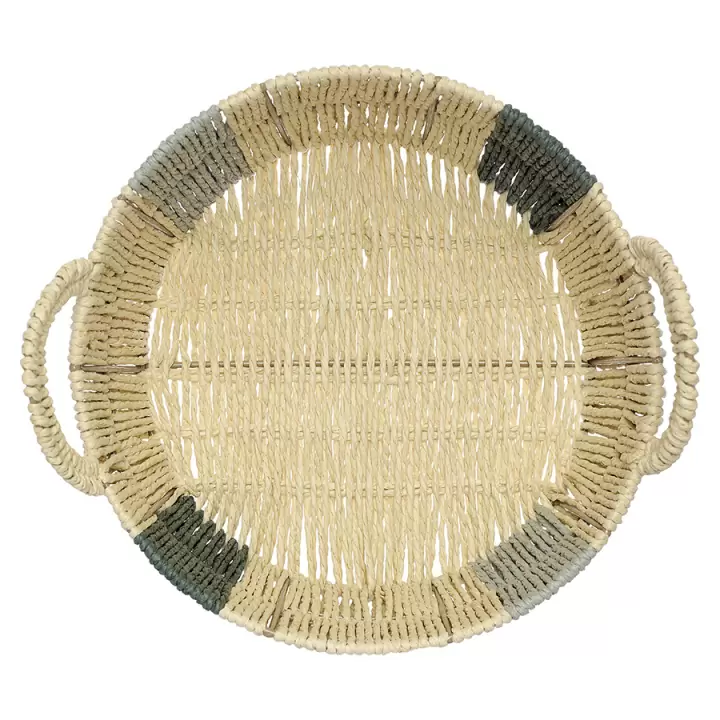 Корзина плетеная круглая bodhran sage из коллекции ethnic, размер s