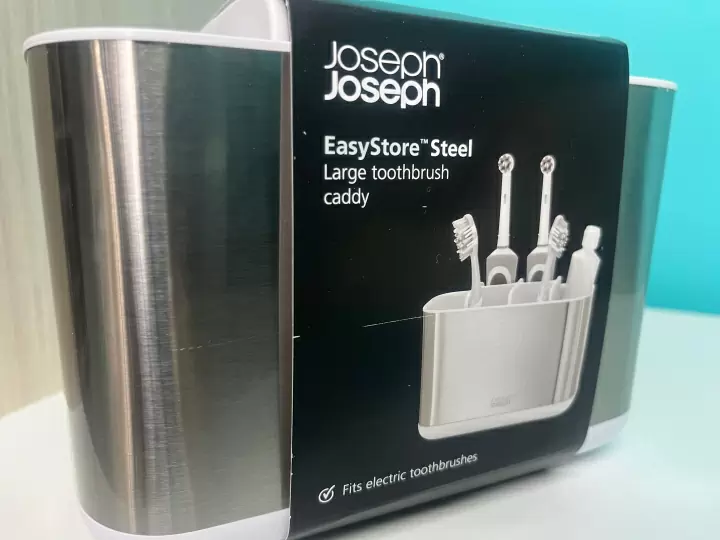 Большой органайзер для зубных щеток Joseph Joseph EasyStore Steel_УЦЕНКА