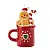 Свеча новогодняя Имбирный Кофе из коллекции new year essential, 9,5см