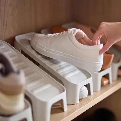 Органайзер для обуви Joseph Joseph Shoe-In Compact, 2 шт, подставка для компактного хранения обуви