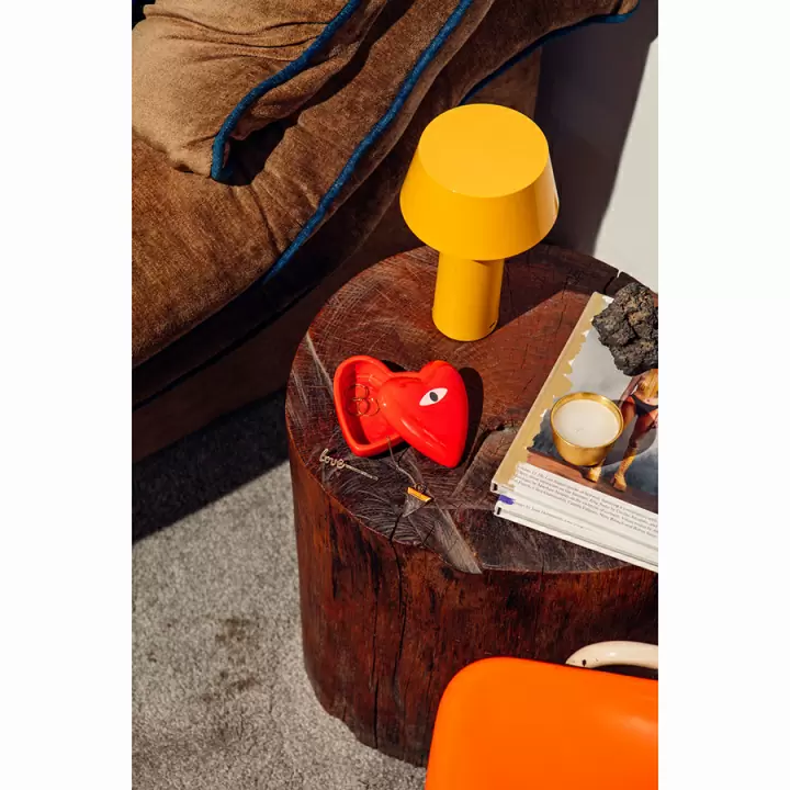 Шкатулка для украшений heart, 10х10х4 см, красная