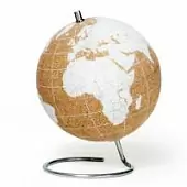 Глобус cork globe, белый, d14 см