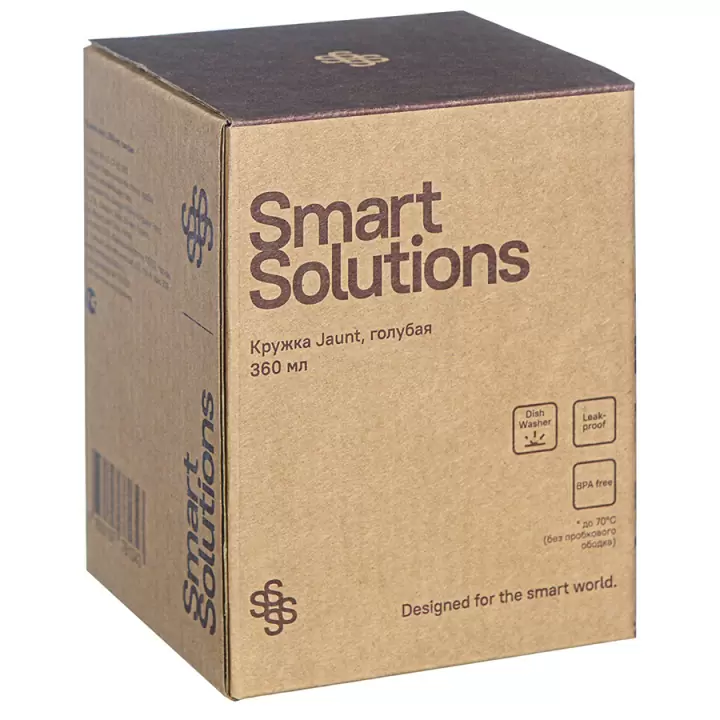 Кружка Smart Solutions Jaunt, 360 мл, голубая