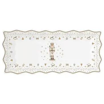 Блюдо прямоугольное royal nutcracker, 40х18 см
