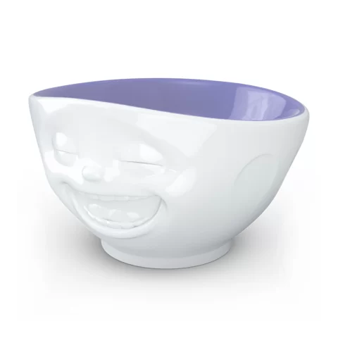 Чаша Tassen Laughing, 500 мл, белая/лавандовая