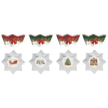 Набор для закусок christmas heritage, D11 см, 4 предм.