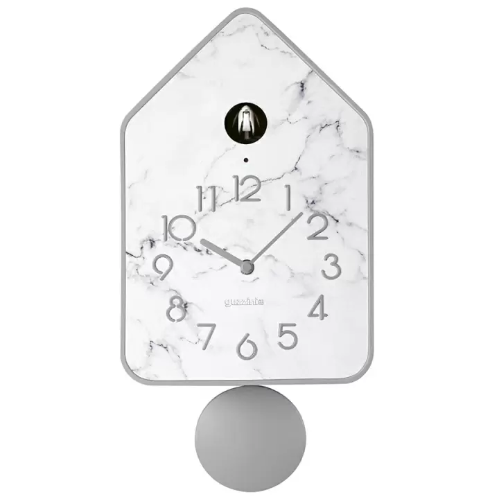 Часы настенные с маятником Guzzini QQ-UP, темно-серые