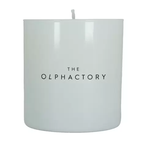 Свеча ароматическая the olphactory, white insignia, musk silhouette, 60 ч
