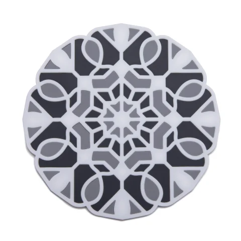 Подставка под горячее 3в1 Peleg Design TriveTile, белый/серый