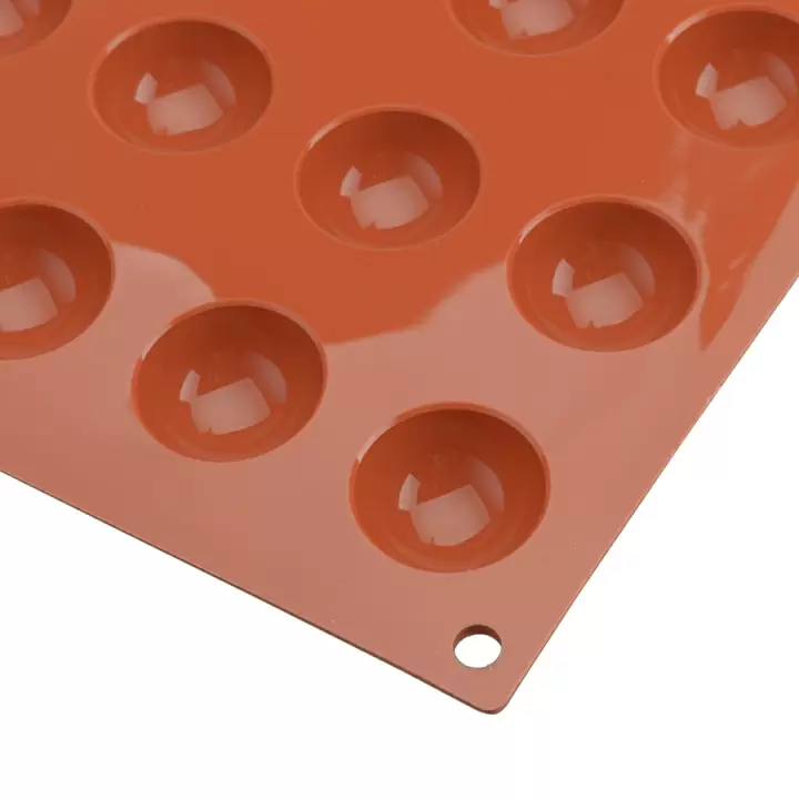 Форма для приготовления пирожных Silikomart Semisfera 17,5х23 см силиконовая