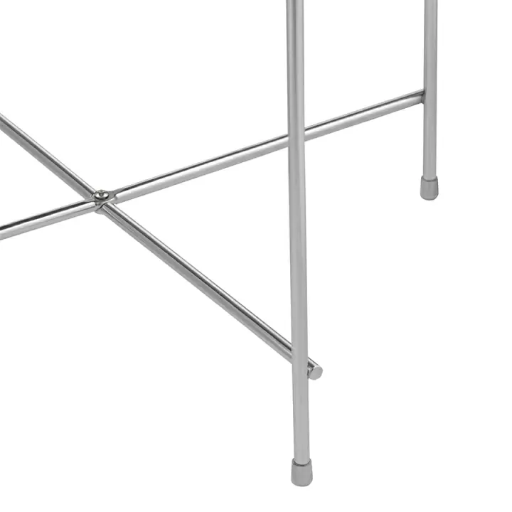 Стол josen, D42,7 см, серебряный/хром