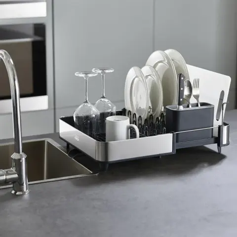 Сушилка для посуды раздвижная Joseph Joseph Extend Steel