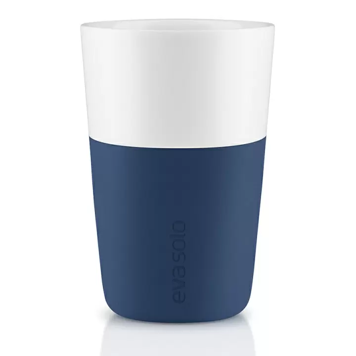 Чашки для латте Eva Solo 2 шт тёмно-синие