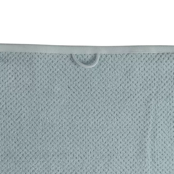 Полотенце для рук фактурное голубого цвета из коллекции essential