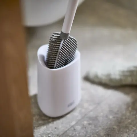 Ершик для унитаза Joseph Joseph Flex 360 Lite, белый ершик с подставкой
