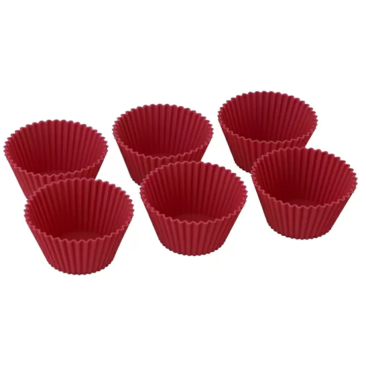 Набор из 6 силиконовых форм для приготовления кексов Silikomart Cupcake