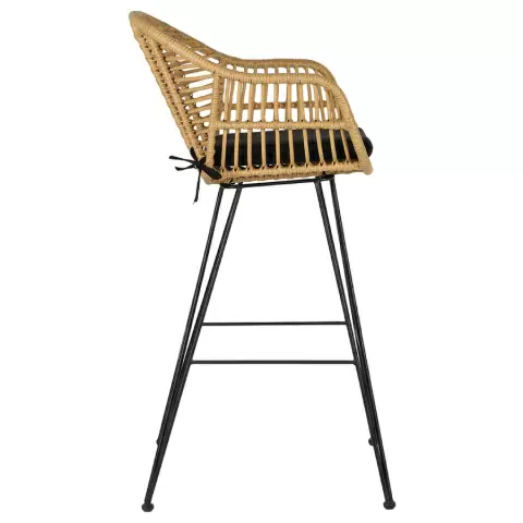 Стул барный vetle bent, ротанг