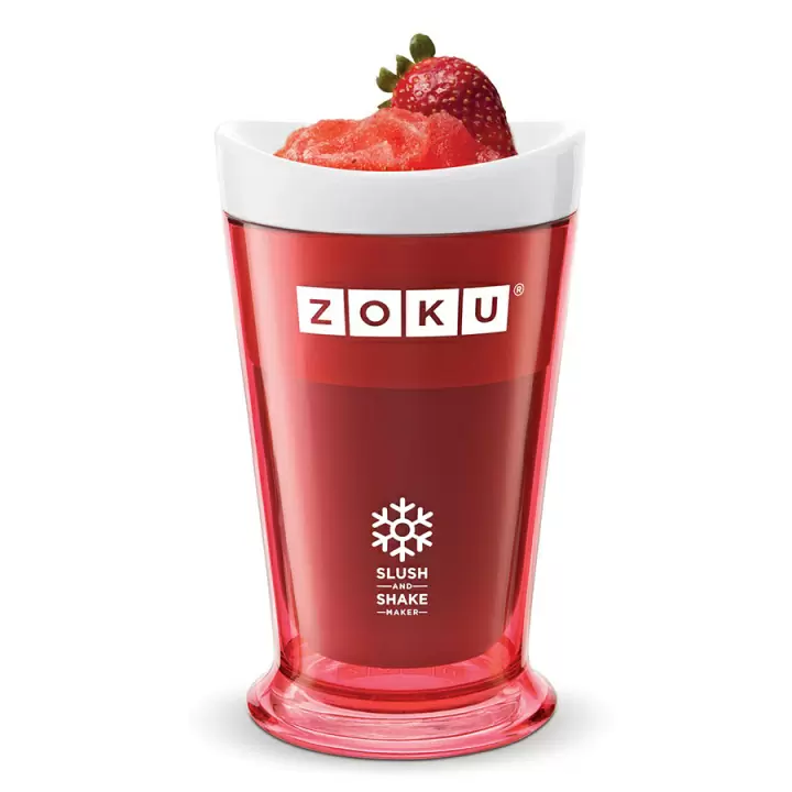 Форма для холодных десертов ZOKU Slush & Shake, красная