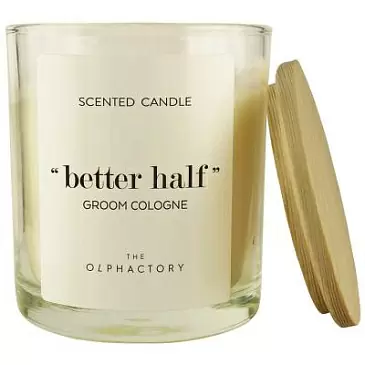 Свеча ароматическая Ambientair The olphactory, better half, groom cologne, 40 ч