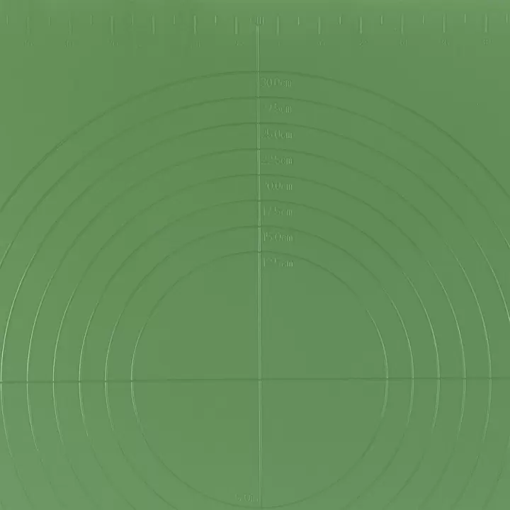 Коврик для замешивания теста Smart Solutions Foss, 37,7х57,4 см, зеленый