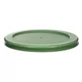 Крышка для стеклянного контейнера круглая Smart Solutions, зеленая