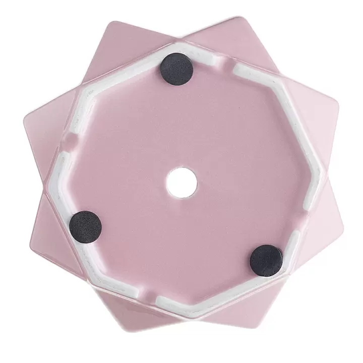 Горшок цветочный Liberty Jones Rhombus, 12,5 см, розовый