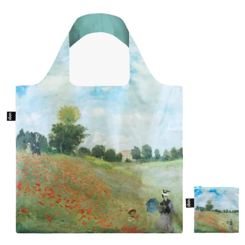 Складная сумка LOQI CLAUDE MONET Wild Poppies, near Argenteuil