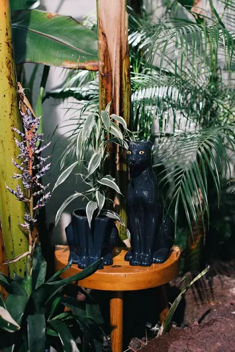 Горшок цветочный Doiy Urban Jungle Panther
