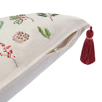 Подушка декоративная Зимняя песня из коллекции new year essential, 45х45 см
