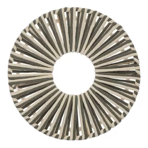 Корзина плетеная dholak grey из коллекции ethnic, размер l