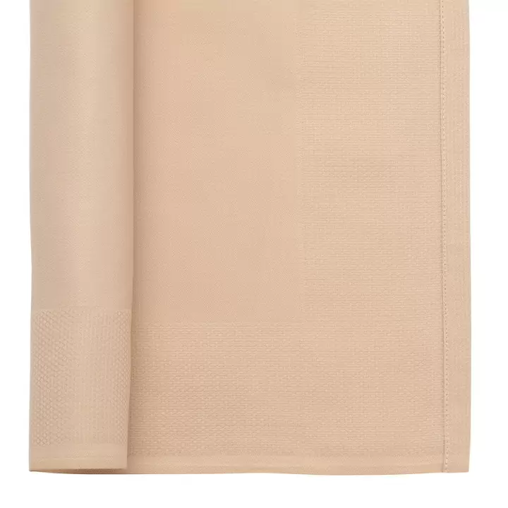 Салфетка сервировочная классическая бежевого цвета из хлопка из коллекции essential, 53х53 см