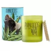 Свеча ароматическая Ambientair Wild Gorilla, Амбровый, 40 ч_УЦЕНКА