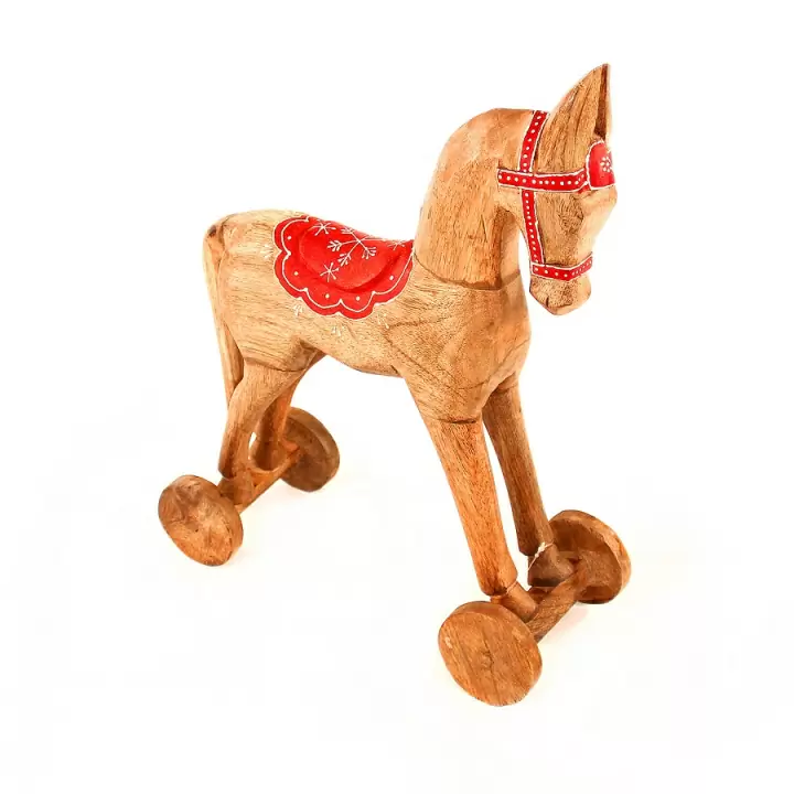 Декоративная лошадка christmas horse, 40х30х13 см